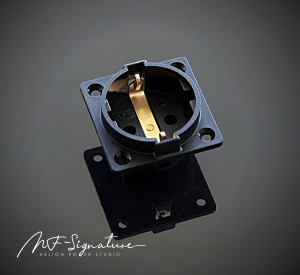 Helion ReVolt MF-Signature rhodium and gold plated socket